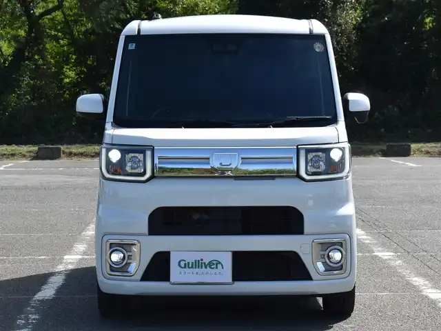 ダイハツ ウェイク G ターボ　レジャーエディション SA Ⅲ 福岡県 2020(令2)年 10.5万km パールホワイトⅢ スマートアシストIII/純正ナビ(NSZN-X70D)/フルセグTV/バックカメラ/ETC/純正15インチアルミホイール/両側パワースライドドア/純正フロアマット/純正ドアバイザー