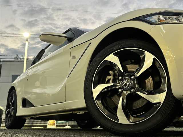 ホンダ Ｓ６６０ α 熊本県 2016(平28)年 5万km プレミアムスターホワイトパール 純正ディスプレイオーディオ/【BT/USB/HDMI】/バックカメラ/CTBA/クルーズコントロール/革巻きステアリング/ステアリングリモコン/パドルシフト/ETC/ハーフレザーシート/純正15インチアルミホイール/LEDオートライト/プッシュスタート/スマートキー/スペアキー/純正フロアマット