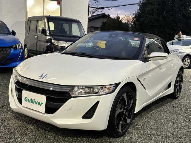 ホンダ Ｓ６６０ α 熊本県 2016(平28)年 5万km プレミアムスターホワイトパール 純正ディスプレイオーディオ/【BT/USB/HDMI】/バックカメラ/CTBA/クルーズコントロール/革巻きステアリング/ステアリングリモコン/パドルシフト/ETC/ハーフレザーシート/純正15インチアルミホイール/LEDオートライト/プッシュスタート/スマートキー/スペアキー/純正フロアマット