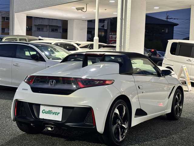 ホンダ Ｓ６６０ α 熊本県 2016(平28)年 5万km プレミアムスターホワイトパール 純正ディスプレイオーディオ/【BT/USB/HDMI】/バックカメラ/CTBA/クルーズコントロール/革巻きステアリング/ステアリングリモコン/パドルシフト/ETC/ハーフレザーシート/純正15インチアルミホイール/LEDオートライト/プッシュスタート/スマートキー/スペアキー/純正フロアマット