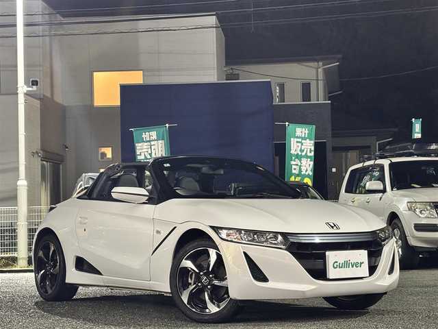 ホンダ Ｓ６６０ α 熊本県 2016(平28)年 5万km プレミアムスターホワイトパール 純正ディスプレイオーディオ/【BT/USB/HDMI】/バックカメラ/CTBA/クルーズコントロール/革巻きステアリング/ステアリングリモコン/パドルシフト/ETC/ハーフレザーシート/純正15インチアルミホイール/LEDオートライト/プッシュスタート/スマートキー/スペアキー/純正フロアマット
