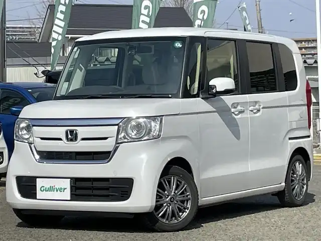 ホンダ Ｎ ＢＯＸ G 宮城県 2019(平31)年 1.3万km プラチナホワイトパール 社外ナビ（FM:AM:TV:BT）/社外E/Gスターター/ドラレコ前/ETC/プッシュスタート