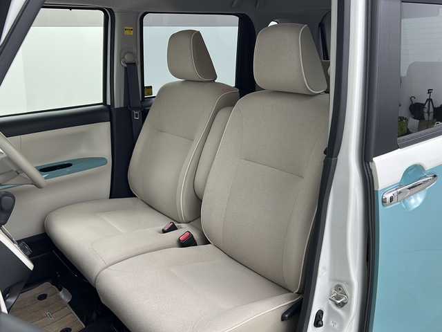 ダイハツ ムーヴ キャンバス X LTD メイクアップ SA Ⅲ 鹿児島県 2018(平30)年 3.5万km パールホワイトⅢ/ファインミントメタリック 2トーン 純正SDナビ【NMZK-W68D】/フルセグテレビ/Bluetooth/CD/DVD/FM/AM/スマートアシスト/両側パワースライドドア/LEDヘッドライト/純正ドアバイザー/純正フロアマット/オートライト/オートハイビーム/フォグライト/スペアキー
