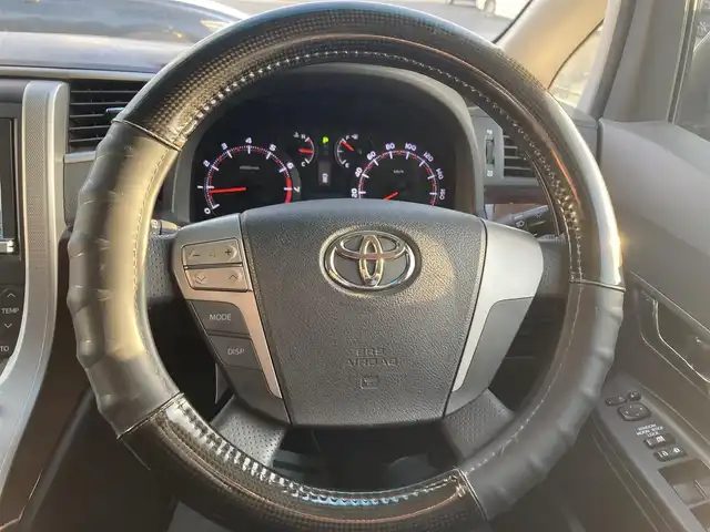 トヨタ アルファード 240S 岩手県 2012(平24)年 7.4万km ブラック 社外メモリナビ/AM/FM/CD/DVD/Bluetooth/フルセグTV/バックカメラ/ビルトインETC/片側パワースライドドア/フリップダウンモニター/レーンキープアシスト/横滑り防止装置/コーナーセンサー/オートライト/HIDヘッドライト/スマートキー/エンジンスターター/モデリスタエアロ/プッシュスタート/電動格納ミラー/社外18インチAW/純正フロアマット/ドアバイザー/保証書/取扱説明書