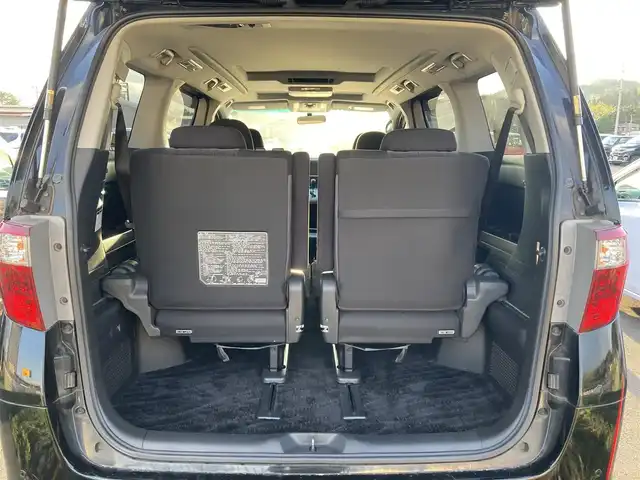 トヨタ アルファード 240S 岩手県 2012(平24)年 7.4万km ブラック 社外メモリナビ/AM/FM/CD/DVD/Bluetooth/フルセグTV/バックカメラ/ビルトインETC/片側パワースライドドア/フリップダウンモニター/レーンキープアシスト/横滑り防止装置/コーナーセンサー/オートライト/HIDヘッドライト/スマートキー/エンジンスターター/モデリスタエアロ/プッシュスタート/電動格納ミラー/社外18インチAW/純正フロアマット/ドアバイザー/保証書/取扱説明書