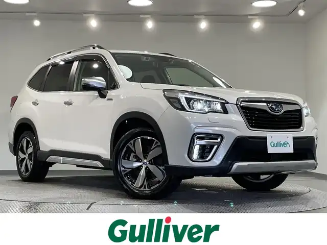 スバル フォレスター ハイブリッド アドバンス 愛知県 2019(令1)年 4.5万km クリスタルホワイトP 純正８インチＳＤナビ　/（Bluetooth/フルセグTV/SD/FM/AM/CD・DVD再生）/アイサイト　/　　-プリクラッシュブレーキ/　　-誤発進制御/　　-レーダークルーズコントロール/　　-車線逸脱警報/　　-先行車発進お知らせ/電動バックドア　/ビルトインＥＴＣ　/シートヒーター　/デジタルインナーミラー　/ドライブレコーダー　/ブラインドスポットモニター（ＢＳＭ）　/ＵＳＢ接続　/ステアリングヒーター　/メモリー付電動パワーシート　/ルーフレール/オートブレーキホールド機能/パドルシフト/ソナー