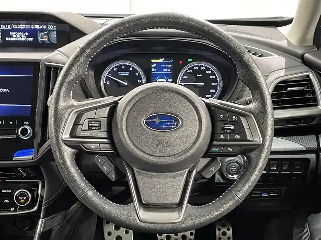 スバル フォレスター ハイブリッド アドバンス 愛知県 2019(令1)年 4.5万km クリスタルホワイトP 純正８インチＳＤナビ　/（Bluetooth/フルセグTV/SD/FM/AM/CD・DVD再生）/アイサイト　/　　-プリクラッシュブレーキ/　　-誤発進制御/　　-レーダークルーズコントロール/　　-車線逸脱警報/　　-先行車発進お知らせ/電動バックドア　/ビルトインＥＴＣ　/シートヒーター　/デジタルインナーミラー　/ドライブレコーダー　/ブラインドスポットモニター（ＢＳＭ）　/ＵＳＢ接続　/ステアリングヒーター　/メモリー付電動パワーシート　/ルーフレール/オートブレーキホールド機能/パドルシフト/ソナー