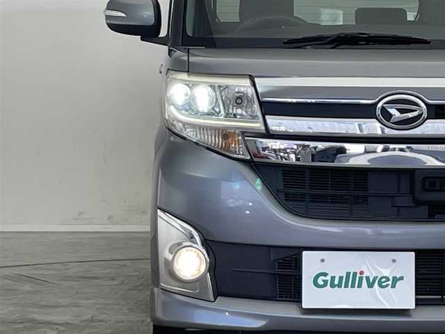 ダイハツ タント カスタム X SA 茨城県 2013(平25)年 4.8万km タングステングレーM 【(株)IDOMが運営する【じしゃロン水戸店】の自社ローン対象車両になります。こちらは現金ご利用時の価格です。自社ローンご希望の方は別途その旨お申付け下さい。】/純正ナビ/CD.DVD.Bluetooth.フルセグ/スマートアシスト/・低速域衝突回避支援ブレーキ機能/・誤発進抑制制御機能/・先行車発進お知らせ機能/・VSC/TRC/オートライト/LEDヘッドライト/アイドリングストップ/両側パワースライドドア/プッシュスタート/スマートキー