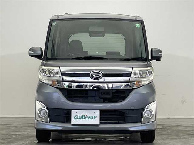 ダイハツ タント カスタム X SA 茨城県 2013(平25)年 4.8万km タングステングレーM 【(株)IDOMが運営する【じしゃロン水戸店】の自社ローン対象車両になります。こちらは現金ご利用時の価格です。自社ローンご希望の方は別途その旨お申付け下さい。】/純正ナビ/CD.DVD.Bluetooth.フルセグ/スマートアシスト/・低速域衝突回避支援ブレーキ機能/・誤発進抑制制御機能/・先行車発進お知らせ機能/・VSC/TRC/オートライト/LEDヘッドライト/アイドリングストップ/両側パワースライドドア/プッシュスタート/スマートキー
