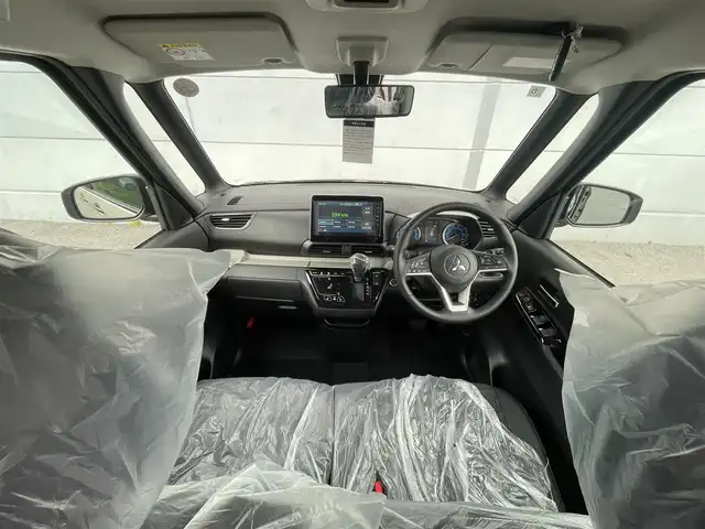 三菱 デリカミニ T プレミアム 千葉県 2025(令7)年 0.1千km アメジストブラック 登録済未使用車/・登録時走行距離11km/マイパイロット/・衝突軽減ブレーキ/レーンキープアシスト/・レーダークルーズコントロール/オートハイビーム/・クリアランスソナー/ブラインドスポットモニター/・先行車発進お知らせ/踏み間違い防止/純正9インチディスプレイオーディオ(DA22JM)/・BT/USB/カープレイ/アラウンドビューモニター/ステアリングスイッチ/パドルシフト/ハーフレザーシート/シートヒーター(D/N席)/アイドリングストップ/両側パワースライドドア/ハンズフリースライドドア/電動パーキングブレーキ/ブレーキホールド/LEDヘッドライト/オートライト/フォグライト/電動格納ミラー/純正15インチAW