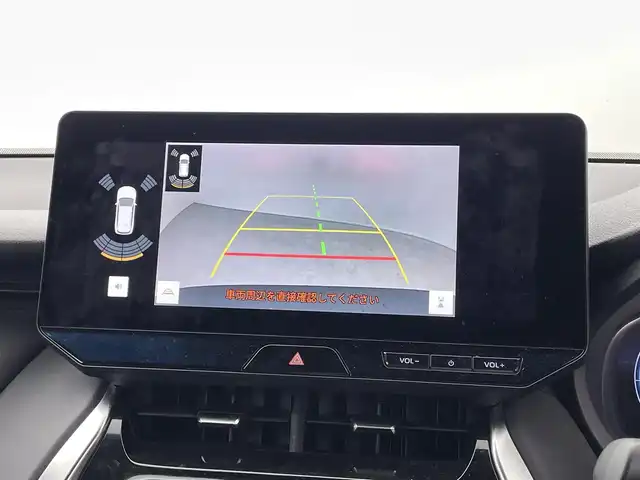 トヨタ ハリアー ハイブリッド G 福井県 2023(令5)年 3.2万km プレシャスブラックパール 純正ナビ機能付きディスプレイオーディオ（FM/AM/BT/HDMI/USB）/ハーフレザーシート/パワーバックドア /純正ETC2.0/純正フロアマット/スマートキー/トヨタセーフティセンス/ABS