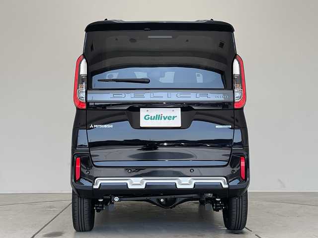 三菱 デリカミニ T プレミアム 愛知県 2025(令7)年 0.1千km アメジストブラック 届出済未使用車/純正9型ディスプレイオーディオナビ　機能なし/マイパイロット/両側パワースライドドア/ハンズフリースライドドア/レーダークルーズコントロール/シートヒーター/コーナーセンサー/純正アルミホイール/ルーフレール/４ＷＤ/LEDヘッドライト/パドルシフト/サイドデカール/ステアリングヒーター/ダウンヒルアシストコントロール/オートマチックハイビーム/衝突軽減システム/Bluetooth/ステアリングスイッチ/スマートキー/プッシュスタート