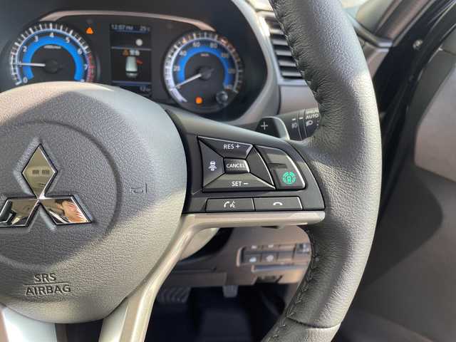 三菱 デリカミニ T プレミアム 愛知県 2025(令7)年 0.1千km アメジストブラック 届出済未使用車/純正9型ディスプレイオーディオナビ　機能なし/マイパイロット/両側パワースライドドア/ハンズフリースライドドア/レーダークルーズコントロール/シートヒーター/コーナーセンサー/純正アルミホイール/ルーフレール/４ＷＤ/LEDヘッドライト/パドルシフト/サイドデカール/ステアリングヒーター/ダウンヒルアシストコントロール/オートマチックハイビーム/衝突軽減システム/Bluetooth/ステアリングスイッチ/スマートキー/プッシュスタート