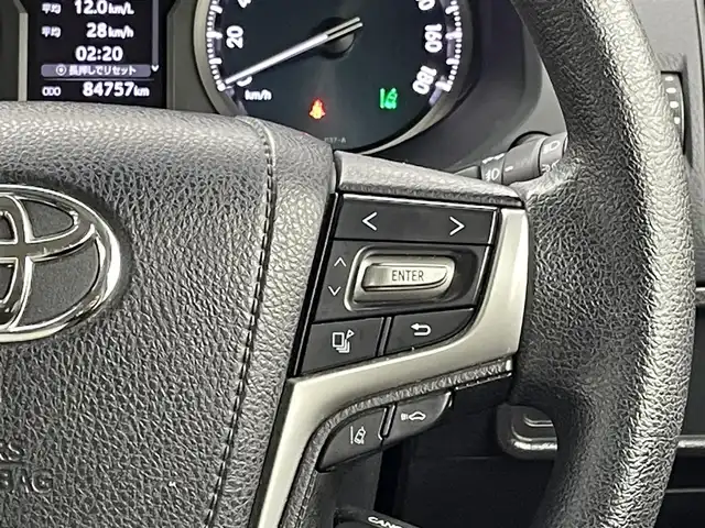 トヨタ ランドクルーザー プラド TX 群馬県 2017(平29)年 8.5万km ホワイトパールクリスタルシャイン ＡＬＰＩＮＥ９インチナビ　バックカメラ　レーダークルーズコントロール　ＬＥＤ　ＡＨＢ　ＲＡＹＳ１８インチアルミホイール　ステアリングリモコン　クリアランスソナー　スマートキー　ＥＴＣ　禁煙車