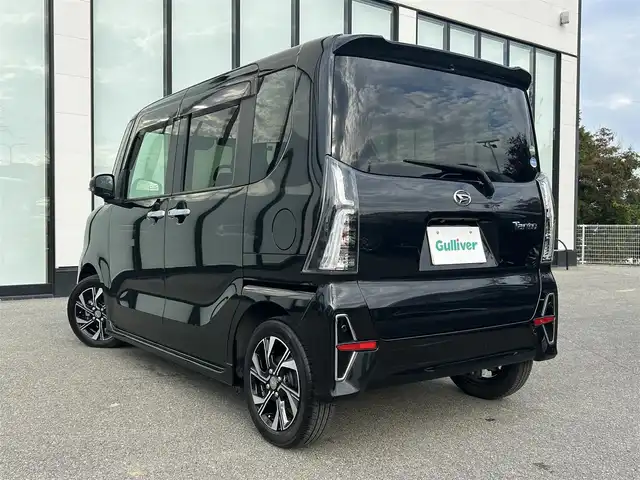 ダイハツ タント カスタム X セレクション 大阪府 2020(令2)年 2.6万km ブラックマイカメタリック 社外ナビ/バックカメラ/フルセグTV/前後ドライブレコーダー/ETC/前席シートヒーター/両側パワースライドドア/アイドリングストップ/純正14アルミホイール/LEDヘッド/クリアランスソナー/純正フロアマット/ステアリングスイッチ/助手席スライドスイッチ/保証書/取説