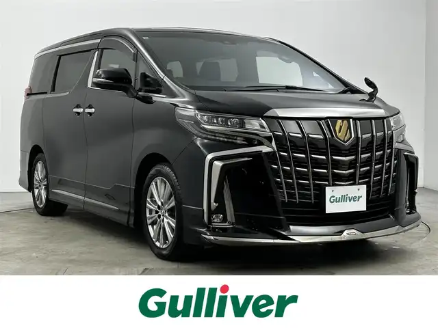 トヨタ アルファード S タイプゴールド 大分県 2020(令2)年 2.7万km ブラック 純正ディスプレイオーディオ/CD/DVDキッド/BT/フルセグ/ETC/バックカメラ/ＡＣ１００Ｖ/電子パーキング/オートホールド/トヨタセーフティーセンス/衝突軽減ブレーキ/レーンキープアシスト/コーナーセンサー/ＢＳＭ/デンジタルインナーミラー/レーダークルーズ/両側パワースライドドア/パワーバクドア/モデリスタエアロ（F/S/R）/フリップダウンモニター/サンルーフ/