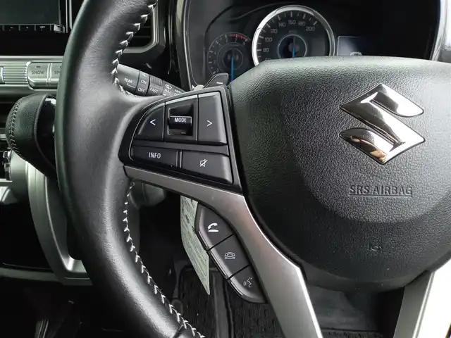 スズキ クロスビー HYBRID MZ 福井県 2021(令3)年 3.1万km 黒 4WD/社外SDナビ（CN-RZ866）/・（フルセグTV/CD/DVD/Bluetooth）/全方位カメラ/スズキセーフティサポート/レーンキープアシスト/横滑り防止装置/後部コーナーセンサー/レーダークルーズコントロール/前席シートヒーター/ETC/前後ドライブレコーダー/レーダー探知機（ZERO 809LV）/ステアリングリモコン/パドルシフト/オートLEDヘッドライト/電動格納ウィンカーミラー/純正16インチAW/スマートキー