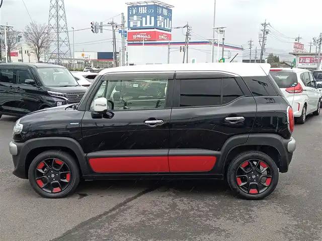 スズキ クロスビー HYBRID MZ 福井県 2021(令3)年 3.1万km 黒 4WD/社外SDナビ（CN-RZ866）/・（フルセグTV/CD/DVD/Bluetooth）/全方位カメラ/スズキセーフティサポート/レーンキープアシスト/横滑り防止装置/後部コーナーセンサー/レーダークルーズコントロール/前席シートヒーター/ETC/前後ドライブレコーダー/レーダー探知機（ZERO 809LV）/ステアリングリモコン/パドルシフト/オートLEDヘッドライト/電動格納ウィンカーミラー/純正16インチAW/スマートキー