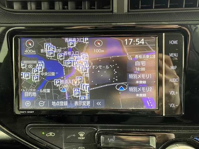 トヨタ アクア S スタイルブラック 福岡県 2019(令1)年 4.1万km ダークブルーマイカ 純正メモリナビ/フルセグテレビ/バックカメラ/プッシュスタート/レーンキープ/ステアリングリモコン/ドライブレコーダー/コーナーセンサー/LEDヘッドライト/オートハイビーム