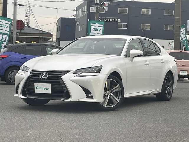 レクサス ＧＳ 300h Iパッケージ 千葉県 2016(平28)年 7.1万km ソニッククォーツ ワンオーナー/純正ナビ/地デジTV/バックカメラ/純正アルミホイール/前後クリアランスソナー/レーダーブレーキサポート/レーダーブレーキサポート/LEDヘッドライト/オートライト/オートマチックハイビーム/パドルシフト/LEDウォッシャー/ステアリングスイッチ/ステアリングヒーター/メモリーシート/レザーシート/シートヒーター（前席）/シートベンチレーション（前席）/電子制御パーキングブレーキ/追従機能付きクルーズコントロール/前方ドライブレコーダー/スペアキー（2本）/横滑り防止装置/保証書/取扱説明書/純正フロアマット