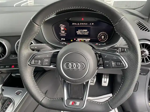 アウディ ＴＴクーペ 40TFSI 滋賀県 2019(令1)年 4.4万km デイトナグレーパールエフェクト Sラインパッケージ/・ヘッドライトウォッシャー/・LEDリヤダイナミックインディケーター/・Sライン18インチAW/・Sラインスポーツサスペンション/・Sライン専用シート(アルカンターラ/レザー)/・4ウェイランバーサポート/・Sラインインテリア/・Sラインエクステリア/マトリクスLEDヘッドライト/・アダプティブライト/コンフォートパッケージ/・シートヒーター(フロント)/・センターアームレスト/・アウディサイドアシスト/・アウディパーキングシステム(フロント/リヤ)/・リヤビューカメラ/・アウディホールドアシスト/バーチャルコックピット/MMIナビゲーション/・CarPlay/USB/BT/フルセグ/ETC2.0/ドラレコ/アドバンストキーシステム/パワーシート/レイン/ライトセンサー/自動防眩ルームミラー/ドライブセレクト/パドルシフト