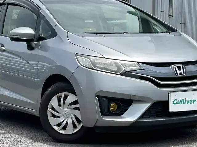 ホンダ フィット 13G Fパッケージ 静岡県 2014(平26)年 8.3万km シルバー ユーザー買取車両/ワンオーナー/バックセンサー/プッシュスタート/アイドリングストップ/横滑り防止/スペアキー