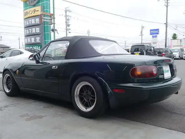 ユーノス ロードスター スペシャルパッケージ 静岡県 1995(平7)年 8.7万km ネオグリーン スペシャルパッケージ　シリーズ2/5速マニュアル　走行86329ｋｍ/