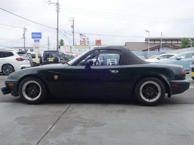 ユーノス ロードスター スペシャルパッケージ 静岡県 1995(平7)年 8.7万km ネオグリーン スペシャルパッケージ　シリーズ2/5速マニュアル　走行86329ｋｍ/