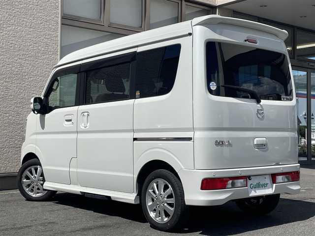 マツダ スクラム ワゴン PZターボ スペシャルパッケージ 大阪府 2021(令3)年 5.4万km ホワイトパール １オーナー/社外７インチナビ/（フルセグ／ＢＴ／ＣＤ／ＤＶＤ）/バックカメラ/両側パワースライドドア/コーナーセンサー/衝突被害軽減システム/レーンキープアシスト/横滑り機能/純正１４インチＡＷ/純正フロアマット/ＥＴＣ/保証書/取扱説明書