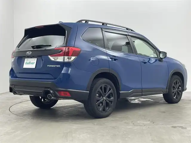 スバル フォレスター XT－エディション 埼玉県 2023(令5)年 1.3万km 青 社外８インチナビ/バックカメラ/スマートリアビューミラー/レーダークルーズコントロール/アイサイトＶｅｒ３/ハーフレザー/シートヒーター/ビルトインＥＴＣ/前後ドライブレコーダー/電動リアゲート/フルセグＴＶ