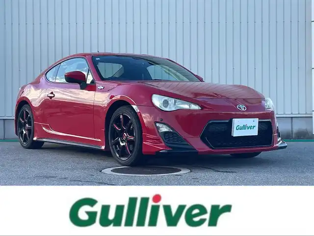 トヨタ ８６ G 富山県 2013(平25)年 6.9万km ライトニングレッド フルエアロ//リモコンキー//純正ナビ//ワンセグＴＶ//CD再生//バックカメラ//ＥＴＣ/
