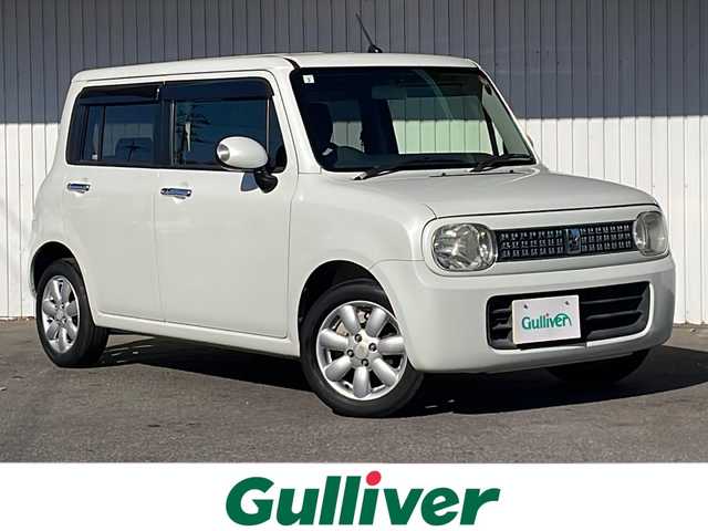 スズキ ラパン X セレクション 長野県 2013(平25)年 5.3万km パールホワイト アイドリングストップ/シートヒーター/プッシュスタート/ETC/純正14インチアルミ/保証書・取説/スペアキー