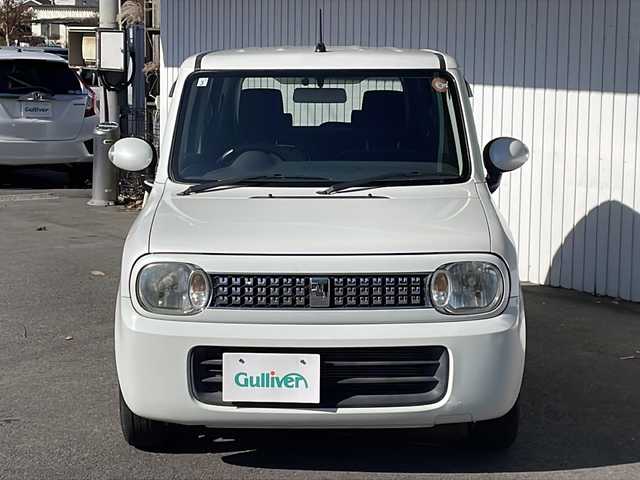 スズキ ラパン X セレクション 長野県 2013(平25)年 5.3万km パールホワイト アイドリングストップ/シートヒーター/プッシュスタート/ETC/純正14インチアルミ/保証書・取説/スペアキー