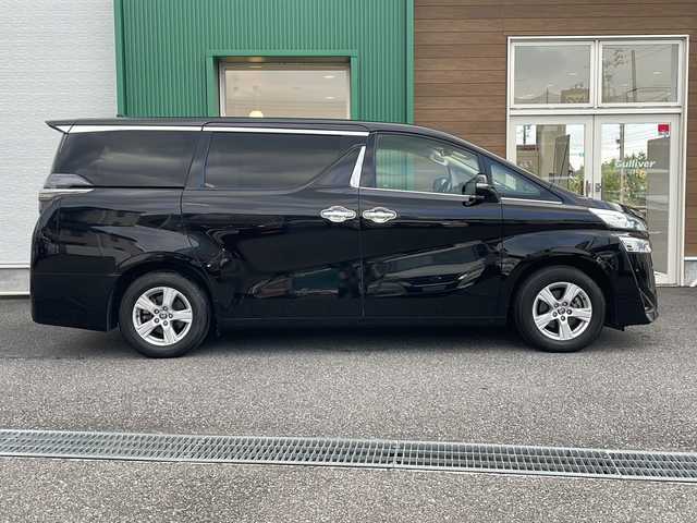 トヨタ ヴェルファイア X 岐阜県 2019(令1)年 3.1万km ブラック 禁煙車/社外9型SDナビ/AM/FM/CD/DVD/BT/HDMI/フルセグTV/バックカメラ/プリクラッシュセーフティ/両側パワースライドドア/LKA/オートライト/オートハイビーム/LEDヘッドライト/フォグランプ/クリアランスソナー /電子パーキングブレーキ/ブレーキホールド/クルーズコントロール/ドライブレコーダー/レザー調シートカバー/スマートキー/プッシュスタート /純正アルミホイール/純正フロアマット/ビルトインETC