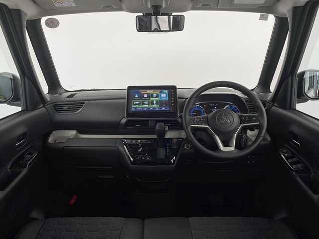 三菱 デリカミニ T プレミアム リミテッド ED 愛知県 2025(令7)年 0.1千km アメジストブラック/シルキーホワイト 未使用車・新車/９型ディスプレイオーディオ/全方位カメラ/Bluetooth・AppleCarPlay・AndroidAuto・USB/ルーフレール/ファブリック＆合皮シート/前席シートヒーター/純正フロアマット/ヒルディセントコントロール/ヒルスタートアシスト/アイドリングストップ/ACC/車線維持支援/車線逸脱警報/先行車発進告知/LEDヘッドライト/オートライト/オートマチックハイビーム/革巻きステアリング/ステアリングスイッチ/パドルシフト/電子パーキングブレーキ/オートホールド/スマートキー/プッシュスタート/スペアキー/新車保証書・取扱説明書