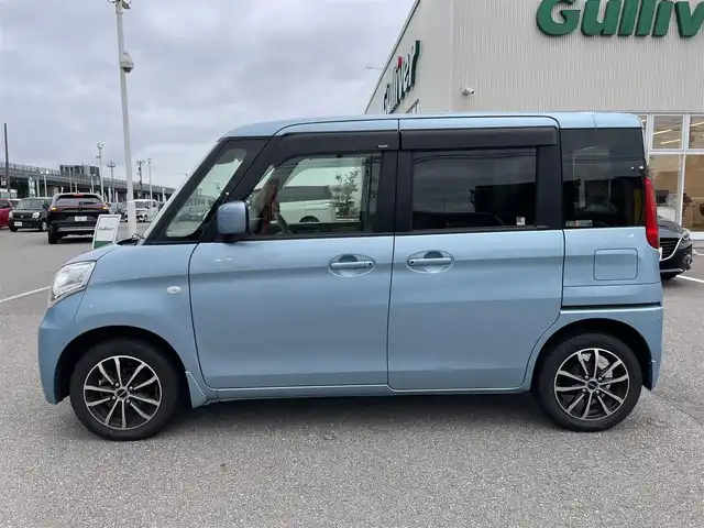 スズキ スペーシア X 石川県 2015(平27)年 6.9万km 青 4WD/社外メモリーナビ/フルセグTV/バックカメラ/HIDヘッドライト/ETC/レーダーブレーキ/社外アルミホイール/両側パワースライドドア/スマートキー/プッシュスタート/電動ミラー/ドライブレコーダー/シートヒーター/スタッドレス積み込み
