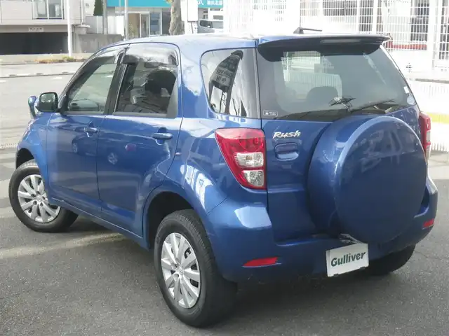 トヨタ ラッシュ G 神奈川県 2006(平18)年 9.3万km ブルーマイカM 4WD/マニュアル/純正CD/CSオーディオ/スマートキー/スペアキー/ETC/フォグランプ/背面タイヤハードカバー/取説書/保証書/点検記録（全てトヨタディーラーで実施）/　R5/1  R7/1