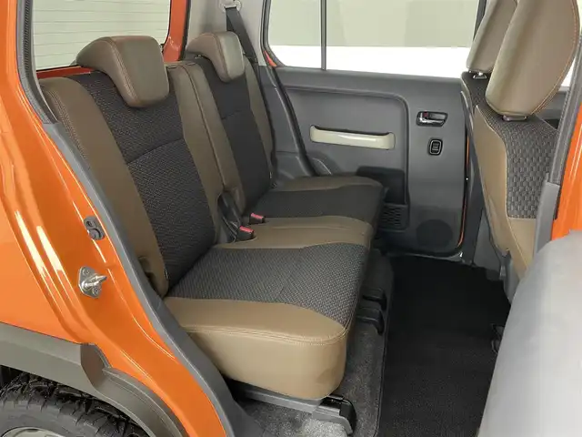 スズキ ハスラー ワンダラー 愛知県 2019(平31)年 4.8万km パッションオレンジ/ウッディブラウン2トーンルーフ 社外８型ナビ　バックカメラ　シートヒーター　禁煙　フルセグ　ＤＶＤ　ＥＴＣ　ドラレコ　デュアルカメラブレーキサポート　衝突軽減　車線逸脱　ＨＩＤオートライト　茶ハーフレザー　ツートンカラー　ＵＳＢ接続　Bluetooth　社外マット　アイドリングストップ　特別仕様車　プッシュスタート　スマートキー