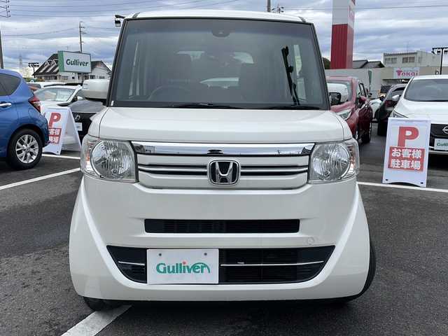 ホンダ Ｎ ＢＯＸ G L SSパッケージ 岐阜県 2015(平27)年 10.9万km パール 純正ナビ/プッシュスタート/スマートキー/スペアキー/バックモニター/ワンセグ/ETC/社外ドラレコ/純正マット/両側パワースライドドア/純正AW/ドアバイザー/ハロゲンライト/衝突軽減システム