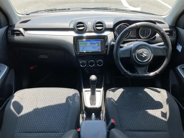 スズキ スイフト XG LTD 鳥取県 2019(令1)年 1.6万km ピュアホワイトP 社外ナビ/フルセグ/DVD/CD/BT/USB/バックカメラ/前後ドライブレコーダー/運転席シートヒーター/横滑り防止装置/プッシュエンジンスタート/スマートキー×２/純正フロアマット/ドアバイザー/保証書・取扱説明書