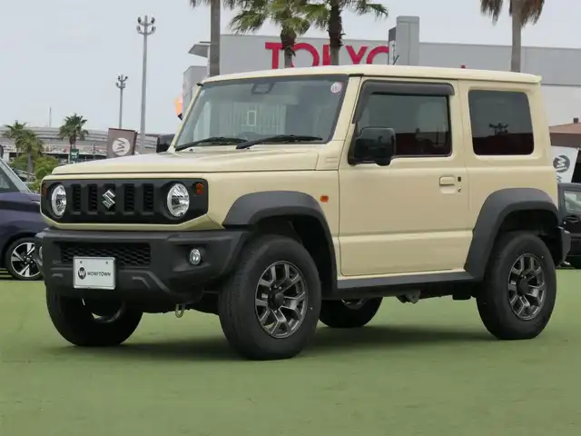 スズキ ジムニー シエラ JL 千葉県 2018(平30)年 6.1万km シフォンアイボリーM 前席シートヒーター/社外LEDヘッドライト/フォグライト/純正15インチアルミホイル/サイド/カーテンエアバッグ/携帯リモコン