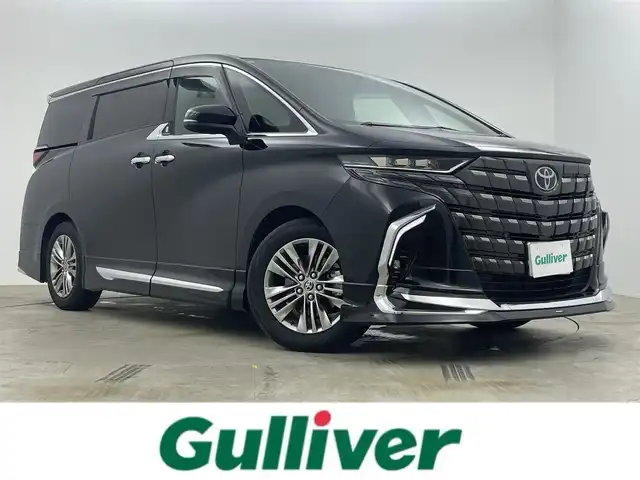 トヨタ アルファード Z 岡山県 2024(令6)年 1.1万km ブラック モデリスタフルエアロ(F/S/R)/モデリスタマフラー/合皮シート/アラウンドビューモニター/純正13.2インチディスプレイオーディオ/（Bluetooth/フルセグTV/Carplay)/ドライブレコーダー（前後）/パワーシート(D/N)/メモリーシート/デジタルインナーミラー/置くだけ充電/シートヒーター（前席/2列目）/エアシート（前席/2列目）/ステアリングヒーター/オートハイビーム/三眼LEDヘッドライト/フォグランプ/両側パワースライドドア/ドアバイザー/踏み間違い防止/横滑り防止