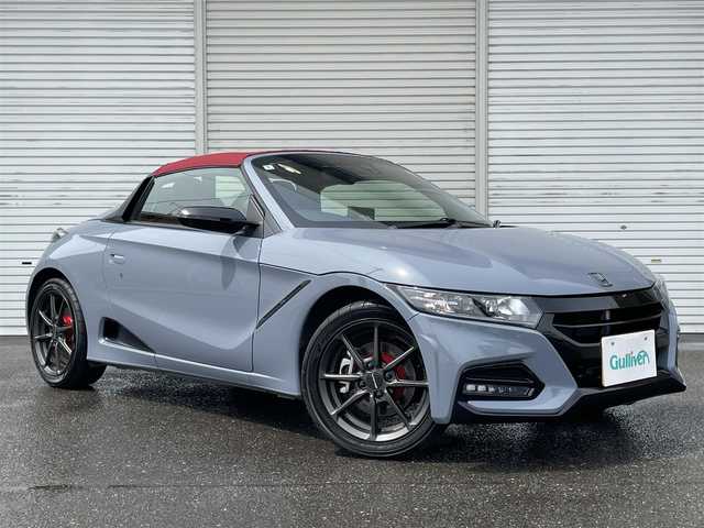 ホンダ Ｓ６６０ モデューロX 福島県 2022(令4)年 0.5万km ソニックグレーパール 純正ナビ/BT/USB/フルセグTV/専用スポーツレザーシート/専用アクティブスポイラー/専用アルミホイール/シティーブレーキアクティブシステム/クルーズコントロール/ステアリングリモコン/シートヒーター/バックカメラ/オートライト/LEDヘッドライト/フォグライト/プッシュスタート/純正フロアマット/ETC