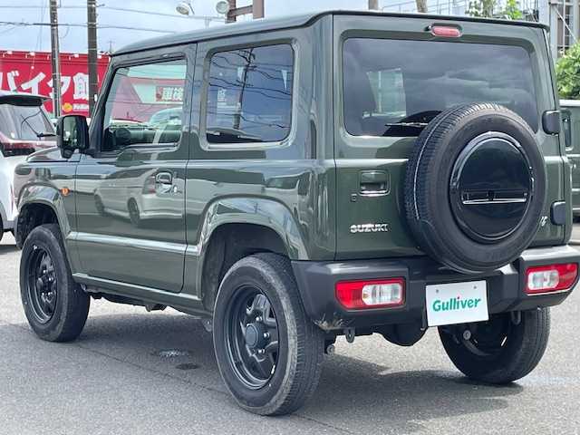 スズキ ジムニー XL 静岡県 2022(令4)年 2.5万km ジャングルグリーン ワンオーナー/社外ディスプレイオーディオ/Bluetooth/純正フロアマット/スマートキー/プッシュスタート/オートライト/アイドリングストップ/ETC