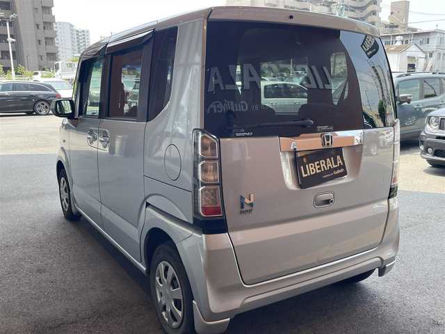 ホンダ Ｎ ＢＯＸ G Lパッケージ 高知県 2012(平24)年 15.7万km 青 ナビ（MDV-737DT)/【AM/FM/BT/フルセグTV/CD】/片側パワースライドドア/プッシュスタート/ETC