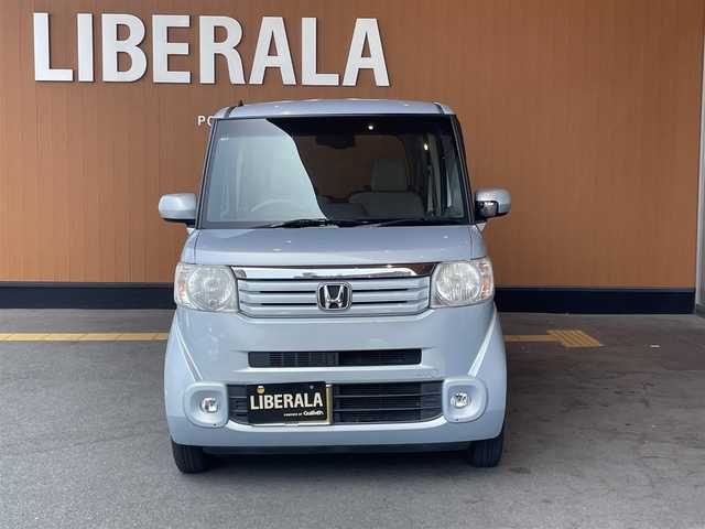 ホンダ Ｎ ＢＯＸ G Lパッケージ 高知県 2012(平24)年 15.7万km 青 ナビ（MDV-737DT)/【AM/FM/BT/フルセグTV/CD】/片側パワースライドドア/プッシュスタート/ETC