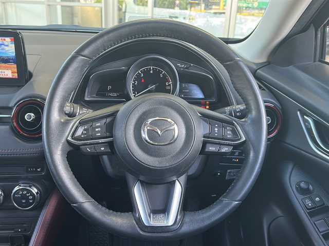 マツダ ＣＸ－３ XD プロアクティブ 静岡県 2018(平30)年 11.5万km ディープクリスタルブルーマイカ 純正ナビ/・ラジオ/フルセグTV/・USB/Bluetooth/CD/DVD/AUX/主要装備/・レーダークルーズコントロール　/・ドライブレコーダー/・ＥＴＣ　/・バックカメラ　/・シートヒーター　/・ハンドルヒーター　/・シートメモリー　/・ヘッドアップディスプレイ/・レーンキープアシスト　/・オートハイビーム/・オートライト/・パワーシート/・レザーシート/・純正フロアマット/・純正アルミホイール/・LEDヘッドライト/・プッシュスタート/・スマートキー
