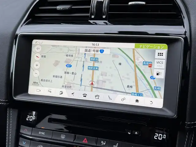 ジャガー Ｆペース チェッカーフラッグ・エディション 静岡県 2020(令2)年 3.8万km グレー レザーシート/BSM/MERIDIANサウンド/電動リアゲート/純正ナビ/(CD/DVD/Bluetooth/CarPlay/フルセグ)/360°カメラ/アダプティブクルーズコントロール/レーンキープアシスト/パーキングアシスト/メモリー付パワーシート/シートヒーター/スマートキー/ETC/ドライブレコーダー/純正フロアマット/純正19インチアルミホイール/保証書/取説/スペアキー