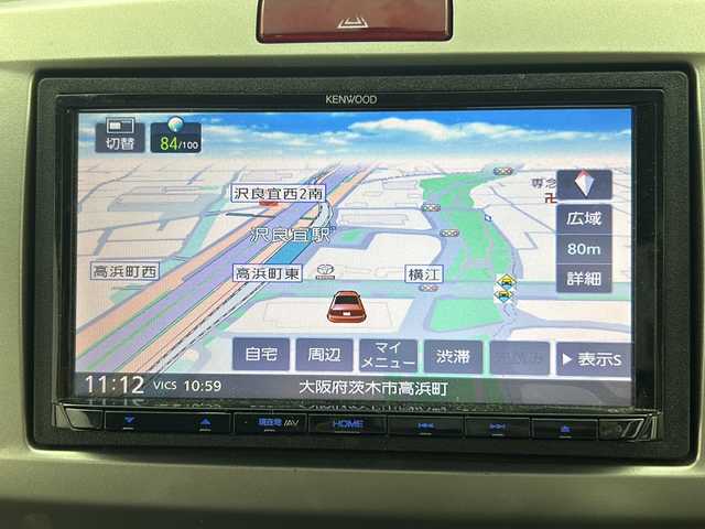 ホンダ フリード G ジャストセレクション 大阪府 2011(平23)年 11.8万km プレミアムホワイトパール 社外７インチSDナビ（MDV-D404BT）/TV/CD/DVD/ブルートゥース/バックカメラ/片側パワースライドドア/ETC/前方ドライブレコーダー/社外１５インチAW