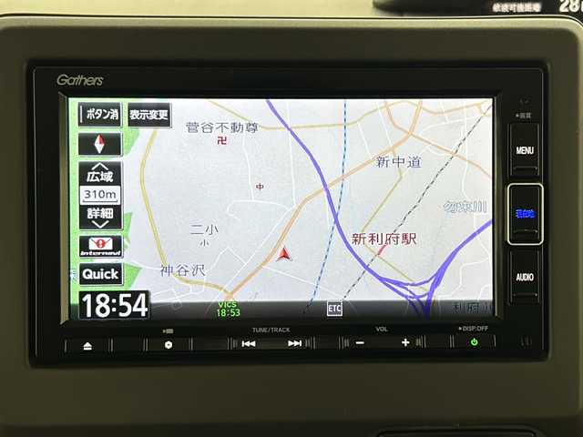 ホンダ Ｎ ＢＯＸ G L ホンダセンシング 長崎県 2019(令1)年 8.1万km ルナシルバーM ワンオーナー/純正メモリナビ/(VXM-204VFI)/(フルセグTV/BT/USB/CD/DVD/SD/AUX/ipod)/バックカメラ/ホンダセンシング/・衝突軽減ブレーキ/・誤発進抑制機能/・歩行者事故低減ステアリング/・先行者発進お知らせ機能/・アダプティブクルーズコントロール/・車線維持支援システム/・オートハイビーム/・路外逸脱抑制機能/前後方ドライブレコーダー/(ZDR015)/前席シートヒーター/パワースライドドア/LEDヘッドライト/オートライト/オートハイビーム/後席ロールサンシェード/オートエアコン/純正フロアマット/スマートキー/スペアキー/取扱説明書/保証書/社外ホイール＋スタッドレスタイヤ車載